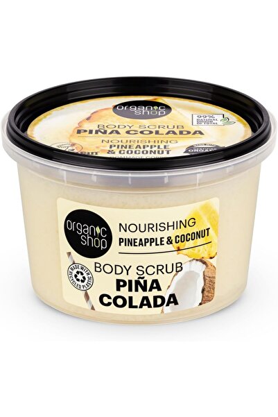 organic shop Coconut & Pineapple, Nourishing & Exfoliating Body Scrub, 100% V...