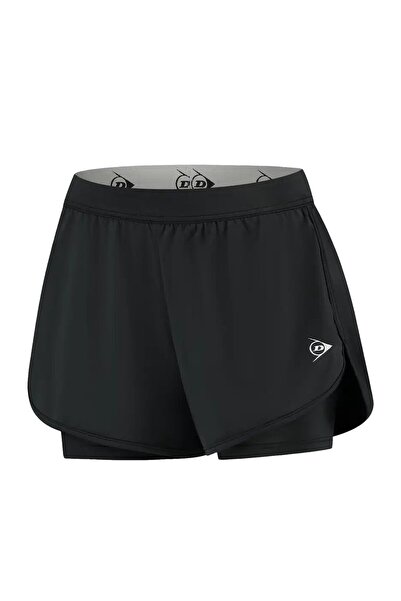 DUNLOP D Ap Club Ladies Shorts Kadın Siyah Şort KADIN ŞORT 880395