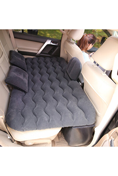 Choice black Car Air Inflatable Travel Mattress Bed Universal for Back Seat M...
