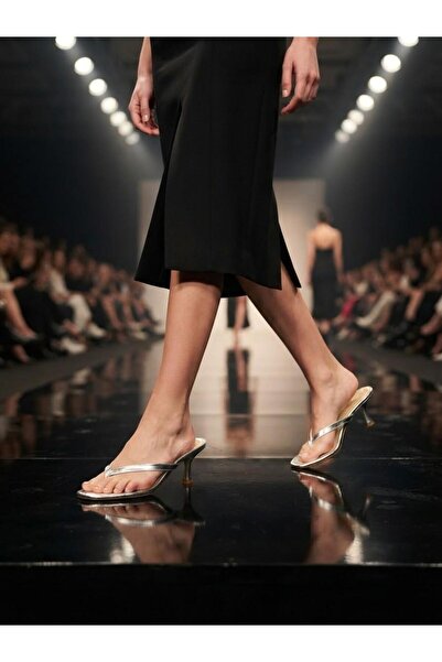 SEREL35SHOES Γυναικείες σαγιονάρες με τακούνι, σόλα TPU, τακούνι 4,5 εκ.