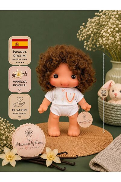 MARINA & PAU MARINA&PAU 26 cm PAU KIDS PAULA Oyuncak Bebek | İspanyol Bebek