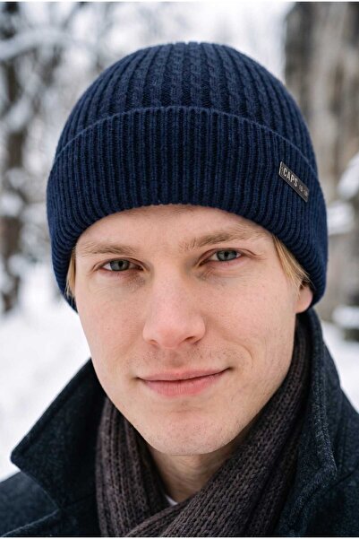 Aware Time Men's Fleece-Lined Beanie