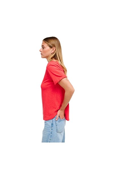 Roxy Oceanwave Regul Kadın Kırmızı Tişört KADIN T-SHIRT ERJZT06030