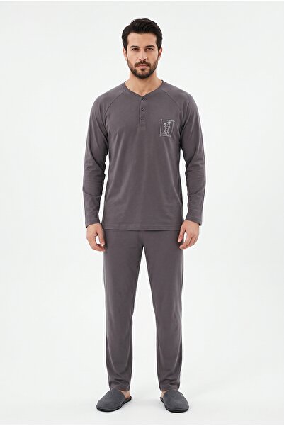 SEASOUL Erkek Bambu Pijama Takımı