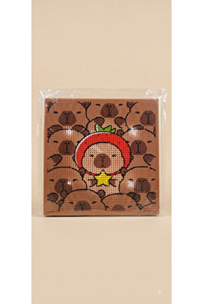 Capybara ve Arkadaşları Sevimli Elmas Boyama Seti - 4 Farklı Model ( ADET FİYATIDIR) ( 20×20 cm)