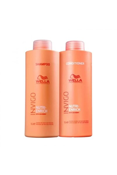 Wella Professionals Σετ Nutri Enrich: Σαμπουάν 1000ml + Μαλακτική κρέμα μαλλι...