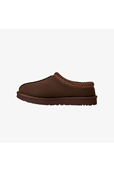 UGG Чехъл Тасман II от велур, цвят Изгорен кедър (Дамски)