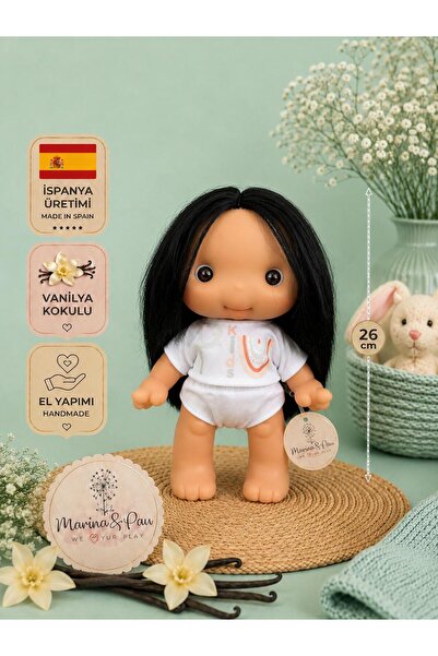 MARINA & PAU MARINA&PAU 26 cm PAU KIDS CELİA Oyuncak Bebek | İspanyol Bebek