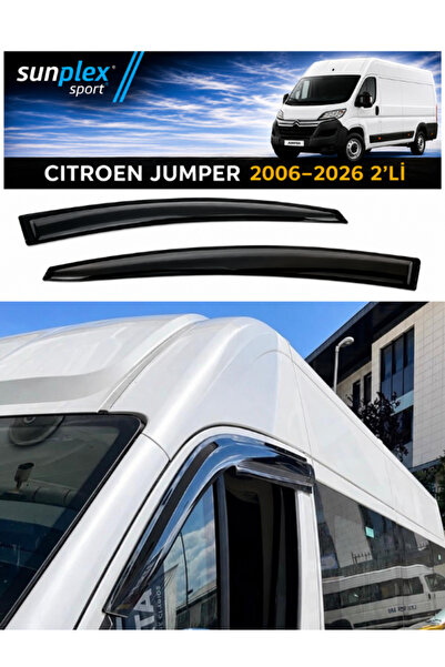 SUNPLEX Citroen Jumper 2006-2026 Uyumlu Cam Rüzgarlığı Takım 2 Li Takım Rüzga...