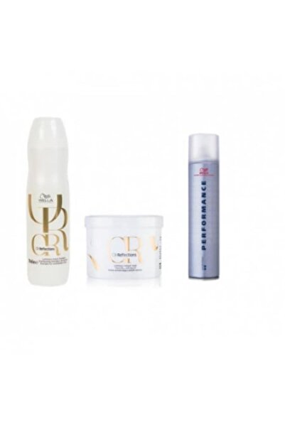 Wella Professionals Set Wella Oil Reflections: șampon 250 ml + mască 500 ml +...