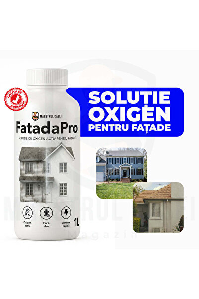 MAESTRUL CASEI FatadaPro – Active oxygen solution for facades | 1L