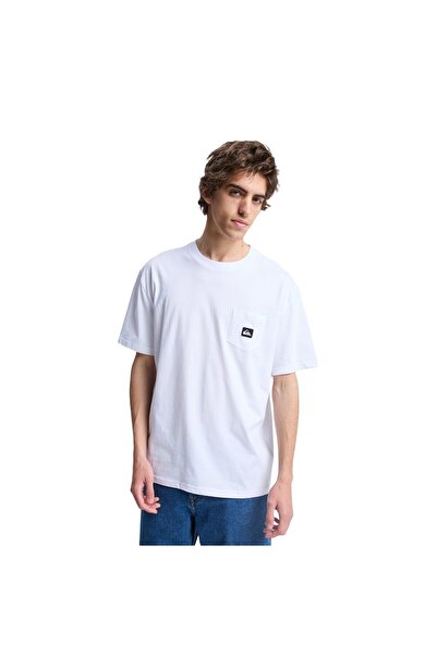 Quiksilver تي شيرت رجالي أبيض للأنشطة الخارجية من سالت ووتر بوك EQYZT08205-WBB0