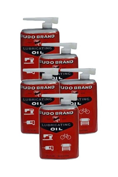 Budo Brand 5 قطع زيت تشحيم متعدد الأغراض أصلي مع فوهة