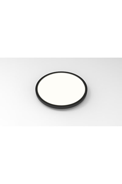 Generic Brand Plafonieră LED RGB 15W cu Telecomandă, 6500K, Negru, Ø28,8 cm