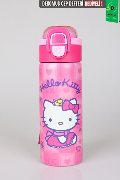 Hello Kitty x Dekomus Lisanslı Love Shine Collection 600 ML Çift Fonksiyon Ka...