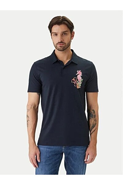Guess Jersey Erkek Regular Fit Polo T-Shirt