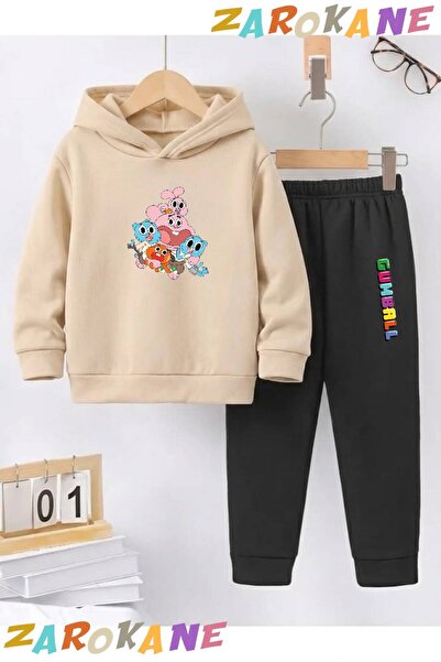 ZAROKANE New Gumball Printed Winter Children's Hooded Cotton Insulated Tracks...