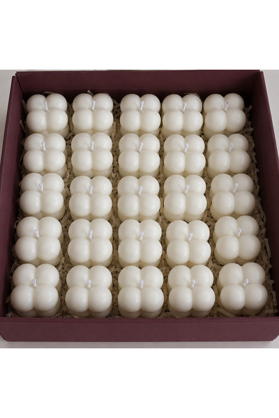 Amara Candle Kokulu Mini Bubble 25’li