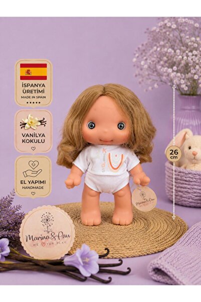 MARINA & PAU MARINA&PAU 26 cm PAU KIDS LUCIA Oyuncak Bebek | İspanyol Bebek