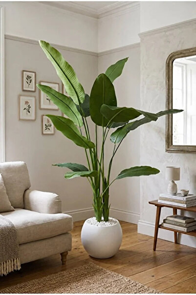 hepsibiyerde Küre Vazo Model Modern Dekoratif Plastik Saksı Vazo 27 Litre (İç...