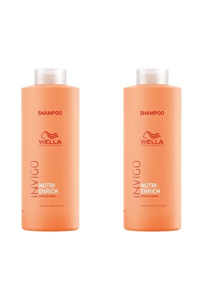 Wella Professionals Set Invigo Nutri Enrich: 2 X Șampon, 1000 ml