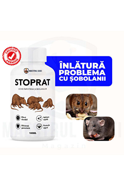 MAESTRUL CASEI StopRat – Repellent for Mice and Rats, Anti-Rodent Protection ...