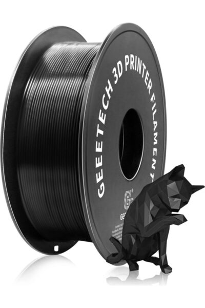 GEEETECH Rolă de filament PETG Negru 1KG