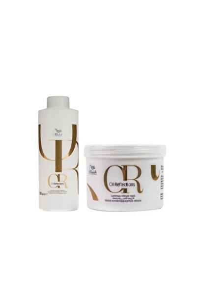 Wella Professionals Set Wella Oil Reflections: Șampon 1000ml + Mască 500ml