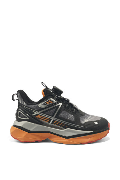 lumberjack Snappy Black Boys' Sports Shoes