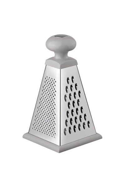 King Universal stainless steel grater, non-slip base, 21 cm, 4 sides, Anatomi...