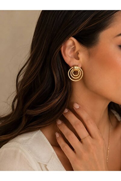 GUVDİN Vip Double Hoop Earrings
