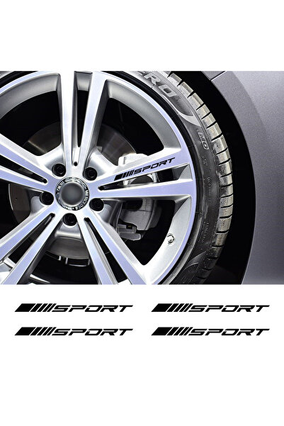 Hediyeni Al 4-Pack Sport Written Stickers for Vehicles, Cars, Motorcycles, He...