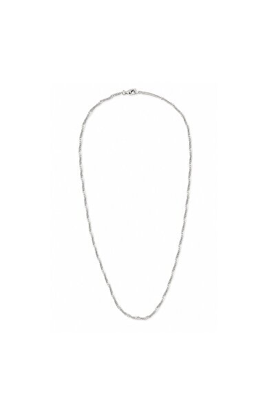 Generic Brand Lantisor cm argintiu metalic 53.5 prețios Rasucit 925 Material,...