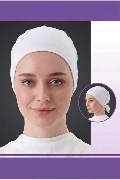 MyReal Combed Cotton Seamless Hijab Cap - Non-Marking, Tieable Daily Cap