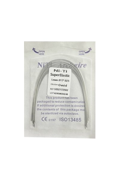 Choice18 17x25 Lower 10pcs/Pack AG Dental Orthodontic Arch Wires NITI Round /...