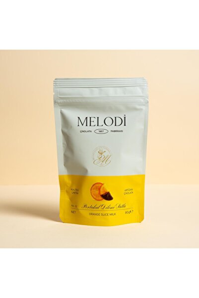 Melodi Çikolata Portakal Dilimi Draje 80g