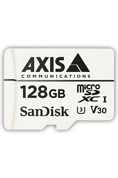 Axis Μικρο-SDXC Επιτήρησης 128GB U3 V30 UHS-I 100MB/s Με Αντάπτορα