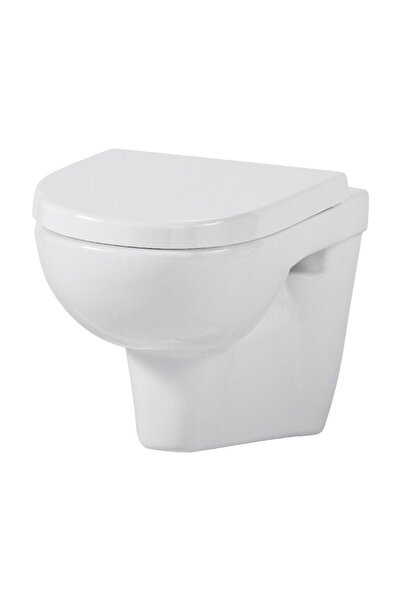RAMM Capac WC, Compatibil Cersanit Yasmine, 46 x 35.8 cm, Alb, Din Plastic, C...