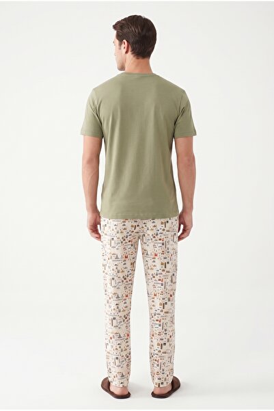 SEASOUL Erkek Bambu Pijama Takımı