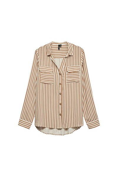 Vero Moda Cămașă de damă 10275283 Bej