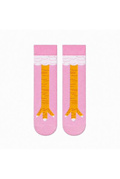 CARNAVAL SOCKS Carnaval Pink Chicken Leg Unisex Socks