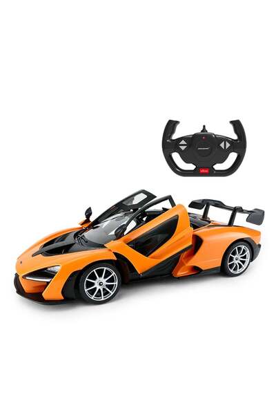 Rastar Masinuta cu telecomanda, Rastar, McLaren Senna, 1:14, Orange