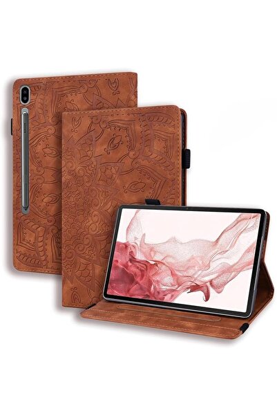 AXIYIBZI Slim Stand Protective Case with Pen Holder Pu Leather Cover for Sams...