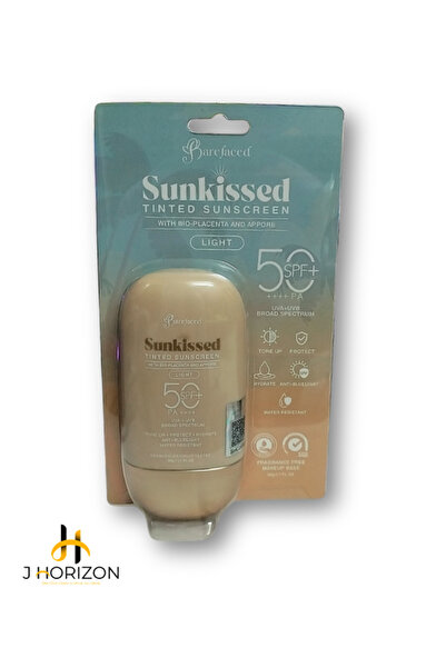 Barefaced Sunkissed Tinted Sunscreen with Bio Placenta and Appore (Light Suns...