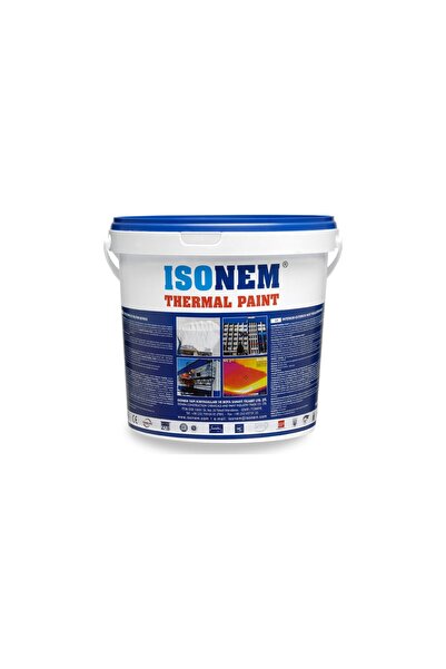 Isonem Thermal Paint İç Ve Dış Cephe Isı Yalıtım Boyası 10 L