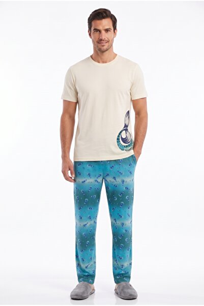 SEASOUL Erkek Bambu Pijama Takımı