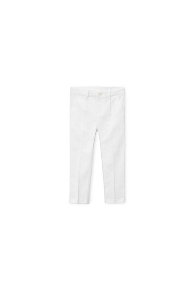 MAYORAL Pantaloni chinos băieți 3574 Alb