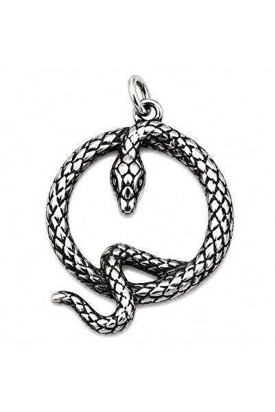 Flippy Pandantiv din argint 925 Jolie Silver, Model Șarpe Nefinisat, 40 x 26 ...