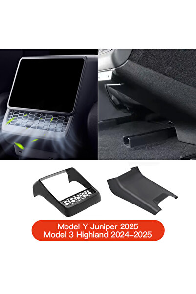 Choice 2PCS YZ For Tesla Model 3/Y Highland Juniper Rear Center Console Air O...
