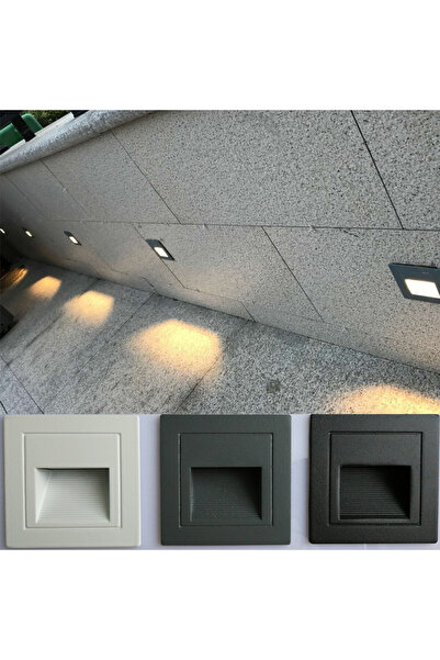 Choice Black Body Warm White 3000K LED Wall Lamp 5W Waterproof LED Stair Step...